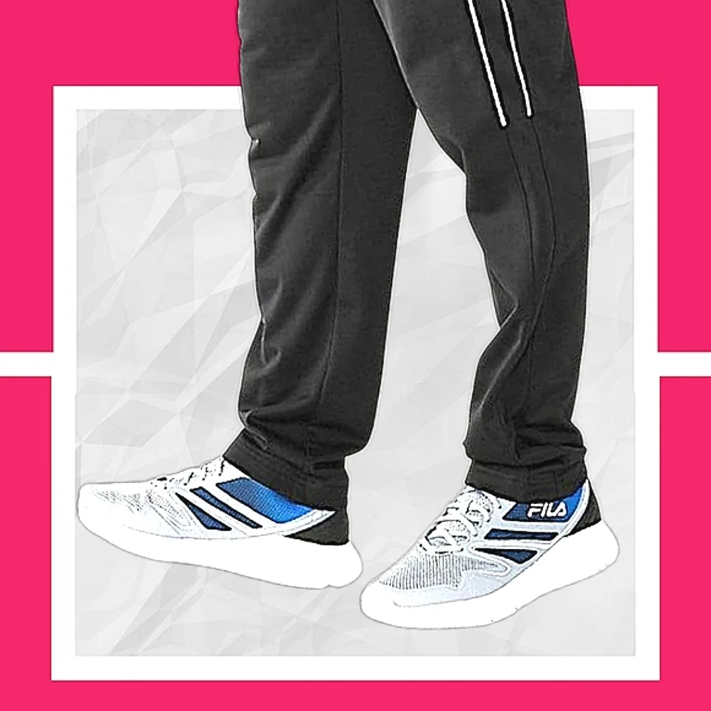 NWT XXL Mens Tricot Streetwear Straight Tapered Leg Joggers w Pockets